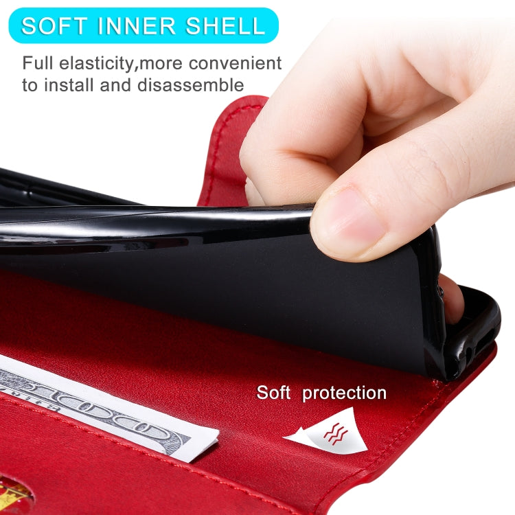Classic Calf Texture PU + TPU Horizontal Flip Leather Case, with Holder & Card Slots & Wallet, For Vivo Y50 / Y30, For Vivo Y70s, For Xiaomi Redmi 9, For Huawei Y8p 2020 / Enjoy 10s / P Smart S, For OPPO Reno3 Pro 5G / Find X2 Neo, For OPPO Reno4 5G���...