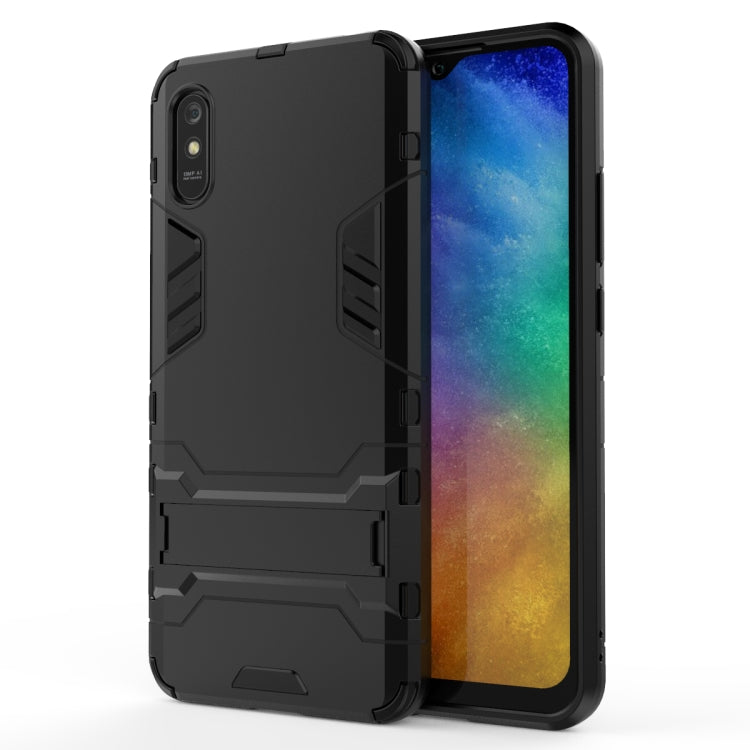 PC + TPU Shockproof Protective Case with Holder, For Xiaomi Redmi 9A, For Xiaomi Redmi 9C, For Huawei Enjoy 20
