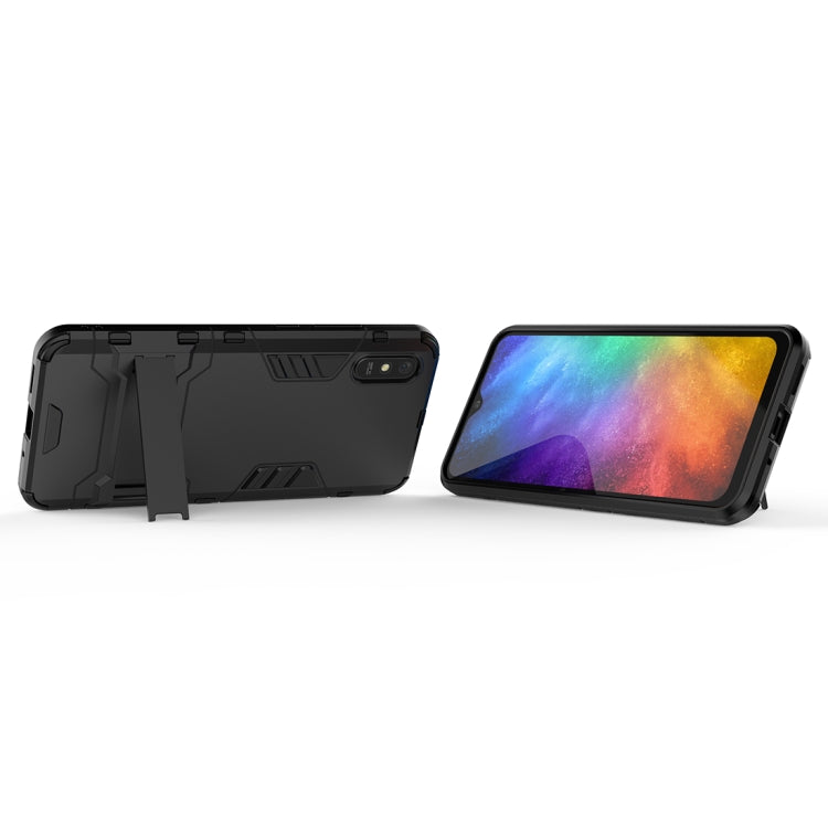 PC + TPU Shockproof Protective Case with Holder, For Xiaomi Redmi 9A, For Xiaomi Redmi 9C, For Huawei Enjoy 20