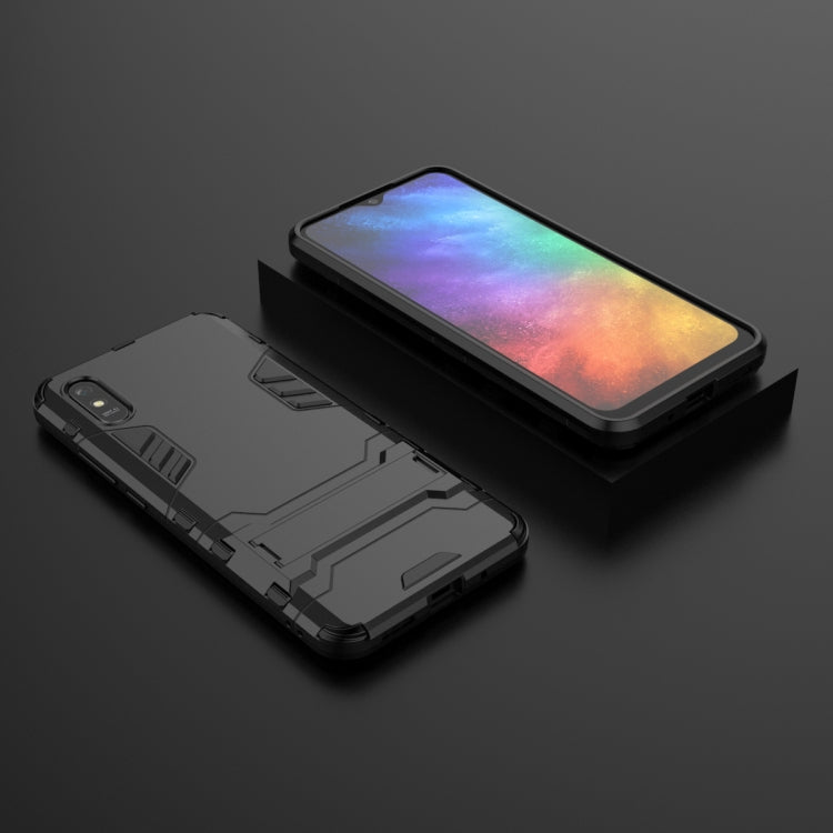 PC + TPU Shockproof Protective Case with Holder, For Xiaomi Redmi 9A, For Xiaomi Redmi 9C, For Huawei Enjoy 20