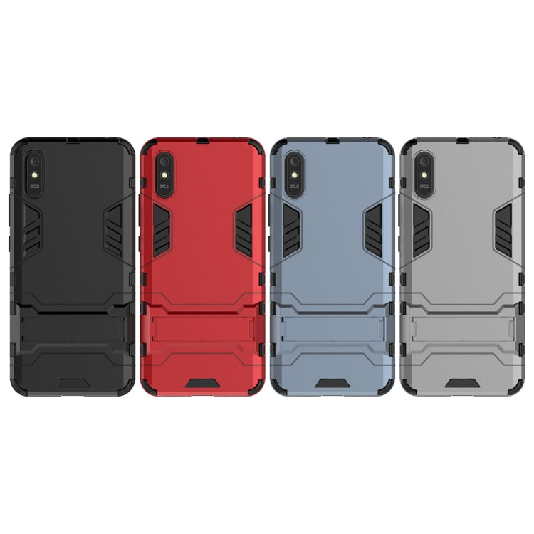 PC + TPU Shockproof Protective Case with Holder, For Xiaomi Redmi 9A, For Xiaomi Redmi 9C, For Huawei Enjoy 20