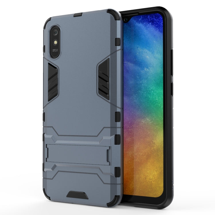 PC + TPU Shockproof Protective Case with Holder, For Xiaomi Redmi 9A, For Xiaomi Redmi 9C, For Huawei Enjoy 20