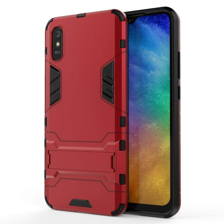 PC + TPU Shockproof Protective Case with Holder, For Xiaomi Redmi 9A, For Xiaomi Redmi 9C, For Huawei Enjoy 20