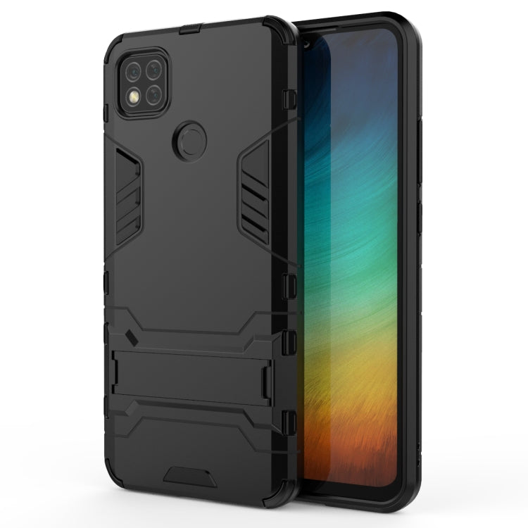 PC + TPU Shockproof Protective Case with Holder, For Xiaomi Redmi 9A, For Xiaomi Redmi 9C, For Huawei Enjoy 20