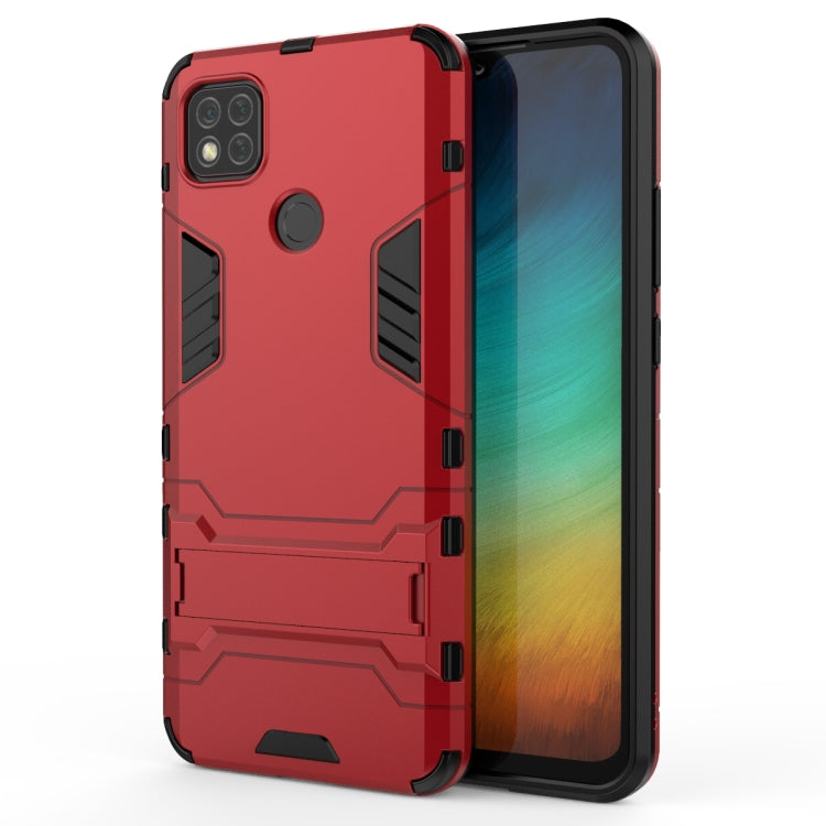 PC + TPU Shockproof Protective Case with Holder, For Xiaomi Redmi 9A, For Xiaomi Redmi 9C, For Huawei Enjoy 20