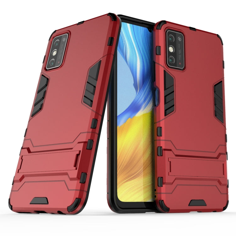 PC + TPU Shockproof Protective Case with Invisible Holder, For Huawei Y8s, For Huawei Honor 30 Lite, For Huawei Honor X10 Max