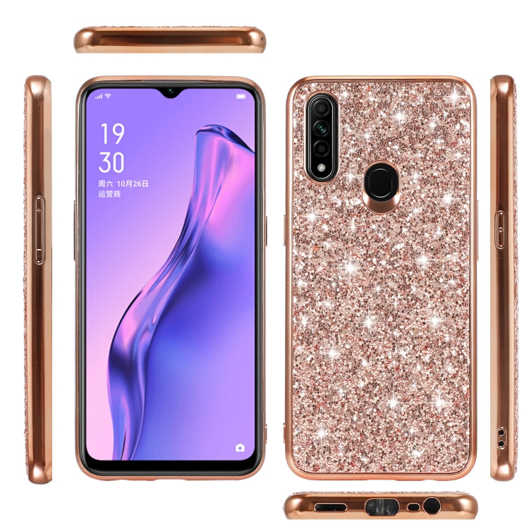 Glitter Powder Shockproof TPU Protective Case, For OPPO A8 / A31, For OPPO A91 / F5 / Reno3, For OPPO Reno2 Z