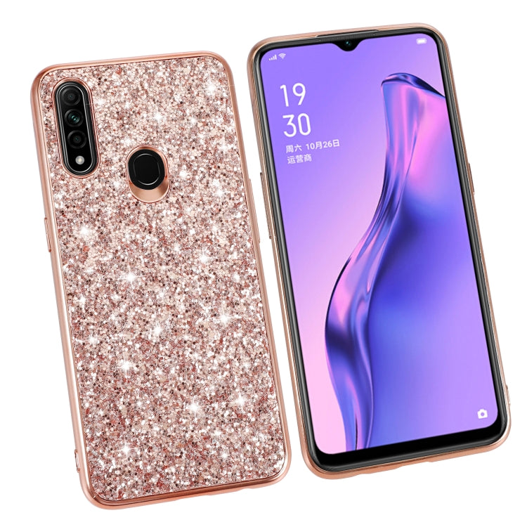 Glitter Powder Shockproof TPU Protective Case, For OPPO A8 / A31, For OPPO A91 / F5 / Reno3, For OPPO Reno2 Z