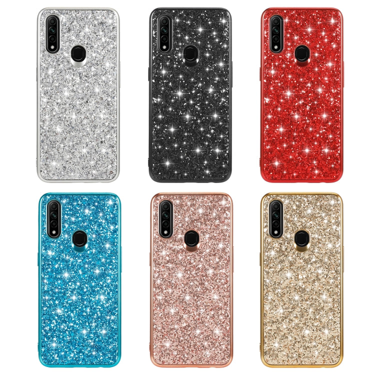 Glitter Powder Shockproof TPU Protective Case, For OPPO A8 / A31, For OPPO A91 / F5 / Reno3, For OPPO Reno2 Z