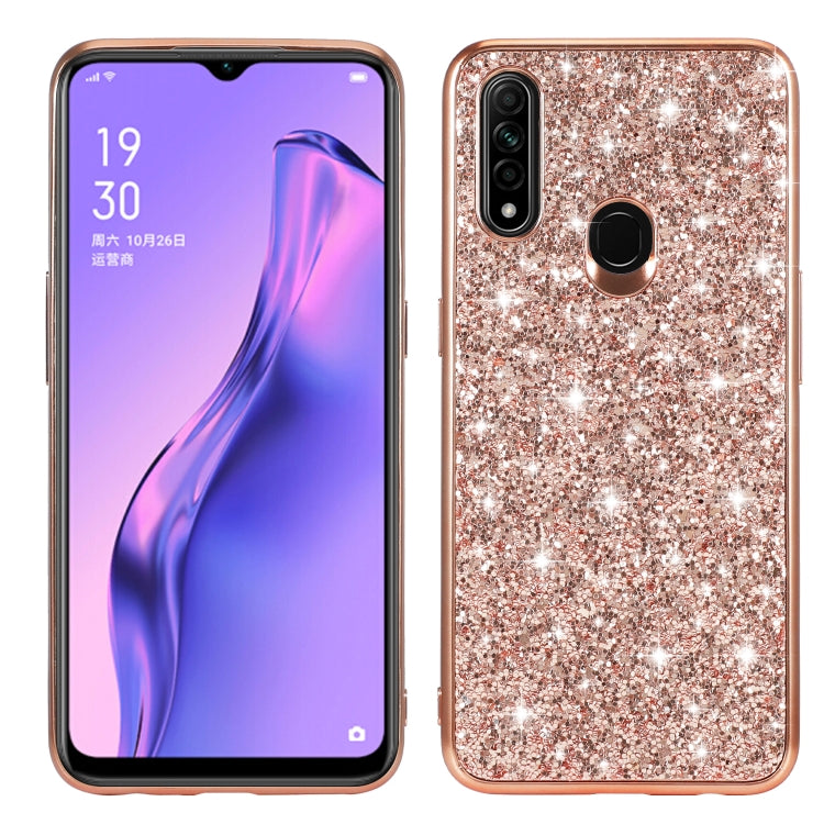Glitter Powder Shockproof TPU Protective Case, For OPPO A8 / A31, For OPPO A91 / F5 / Reno3, For OPPO Reno2 Z