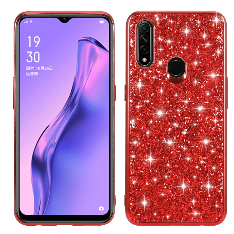 Glitter Powder Shockproof TPU Protective Case, For OPPO A8 / A31, For OPPO A91 / F5 / Reno3, For OPPO Reno2 Z