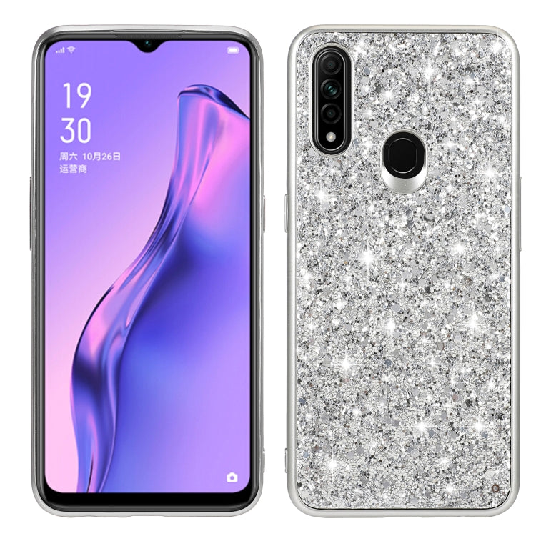 Glitter Powder Shockproof TPU Protective Case, For OPPO A8 / A31, For OPPO A91 / F5 / Reno3, For OPPO Reno2 Z