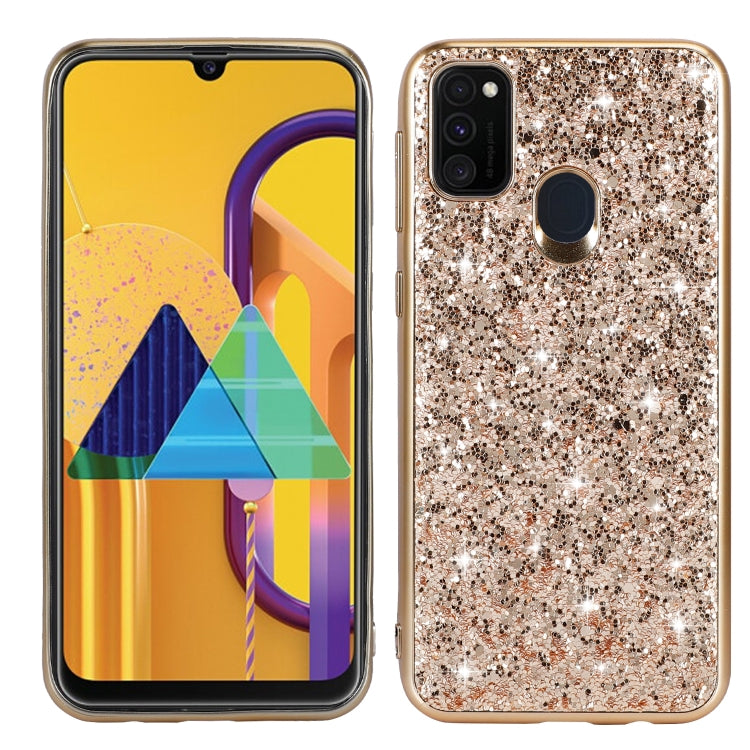 Glitter Powder Shockproof TPU Protective Case, For Huawei P Smart(2020), For Huawei P40 Pro Plus, For Huawei Y5P