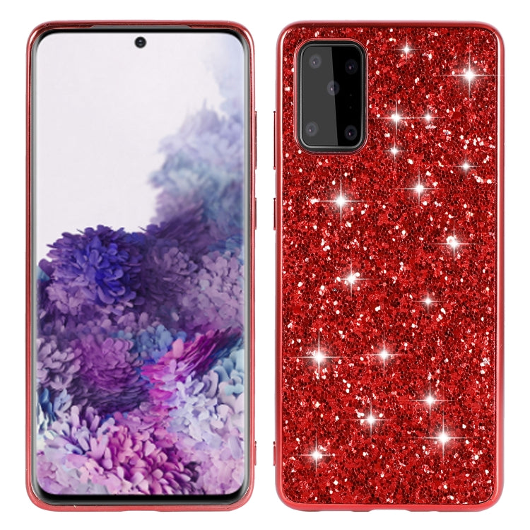 Glitter Powder Shockproof TPU Protective Case, For Huawei P Smart(2020), For Huawei P40 Pro Plus, For Huawei Y5P