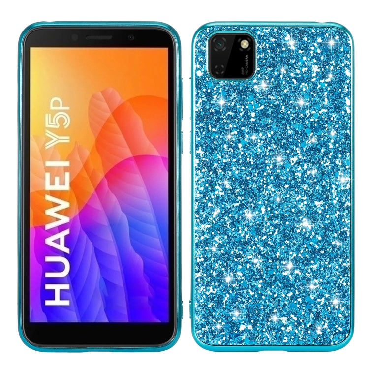 Glitter Powder Shockproof TPU Protective Case, For Huawei P Smart(2020), For Huawei P40 Pro Plus, For Huawei Y5P