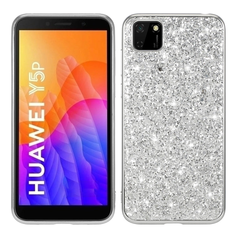 Glitter Powder Shockproof TPU Protective Case, For Huawei P Smart(2020), For Huawei P40 Pro Plus, For Huawei Y5P