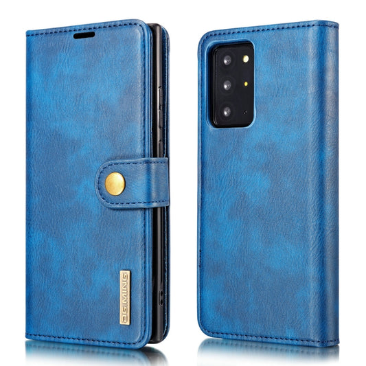 DG.MING Crazy Horse Texture Flip Detachable Magnetic Leather Case with Holder & Card Slots & Wallet