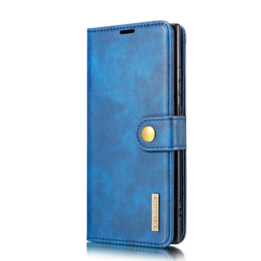 DG.MING Crazy Horse Texture Flip Detachable Magnetic Leather Case with Holder & Card Slots & Wallet
