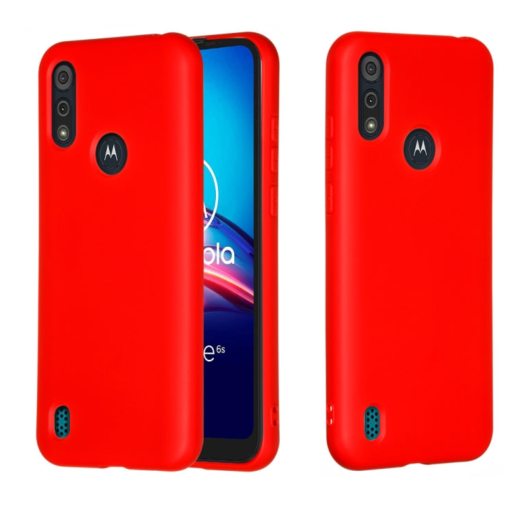 Pure Color Liquid Silicone Shockproof Full Coverage Protective Case, For Motorola Moto E6s (2020), For Motorola Moto G8 Power, For Xiaomi Redmi 9, For Xiaomi Redmi 9C