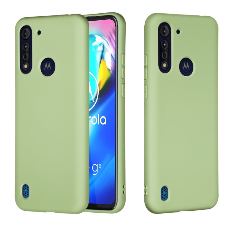 Pure Color Liquid Silicone Shockproof Full Coverage Protective Case, For Motorola Moto E6s (2020), For Motorola Moto G8 Power, For Xiaomi Redmi 9, For Xiaomi Redmi 9C