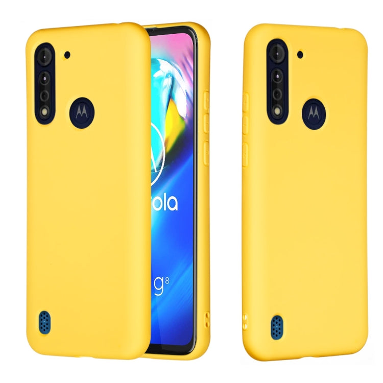 Pure Color Liquid Silicone Shockproof Full Coverage Protective Case, For Motorola Moto E6s (2020), For Motorola Moto G8 Power, For Xiaomi Redmi 9, For Xiaomi Redmi 9C