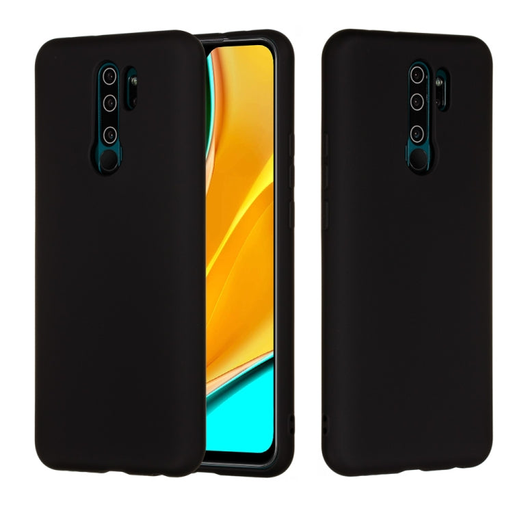 Pure Color Liquid Silicone Shockproof Full Coverage Protective Case, For Motorola Moto E6s (2020), For Motorola Moto G8 Power, For Xiaomi Redmi 9, For Xiaomi Redmi 9C