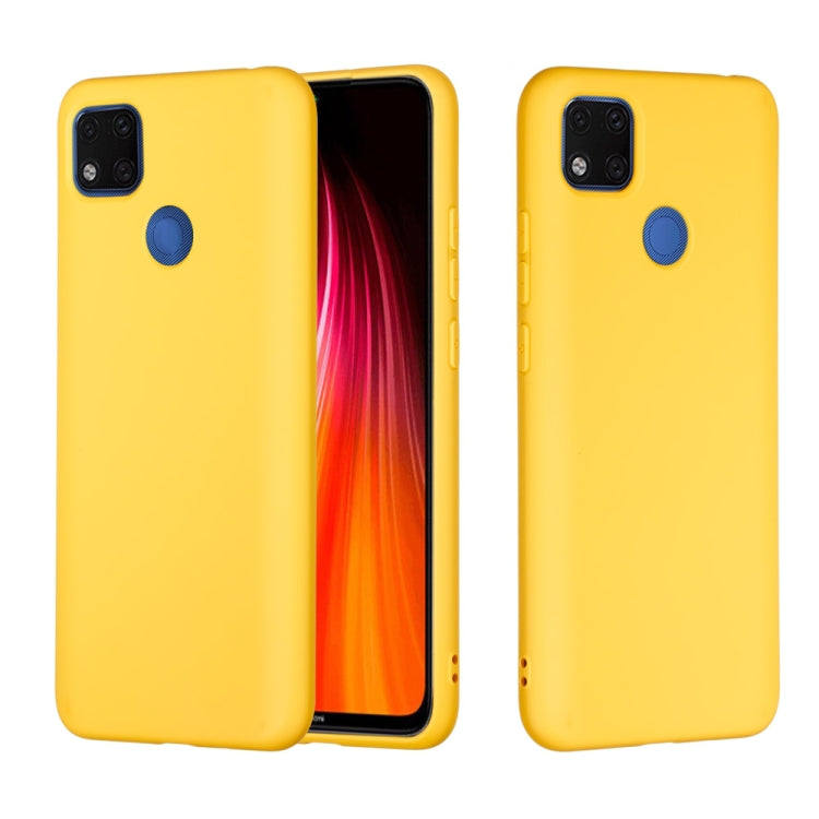 Pure Color Liquid Silicone Shockproof Full Coverage Protective Case, For Motorola Moto E6s (2020), For Motorola Moto G8 Power, For Xiaomi Redmi 9, For Xiaomi Redmi 9C