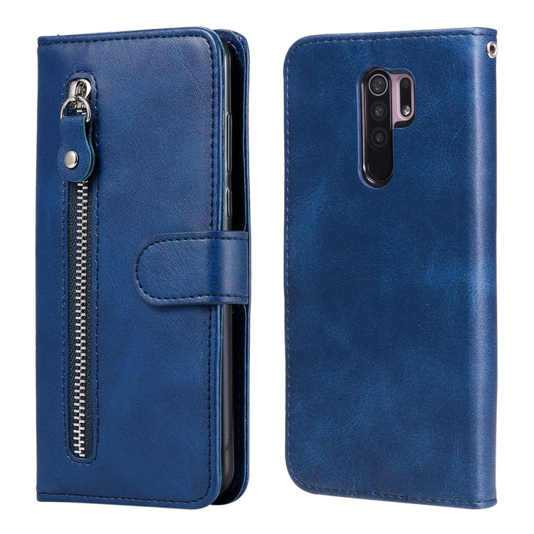 Fashion Calf Texture Zipper Horizontal Flip Leather Case with Holder & Card Slots & Wallet Function