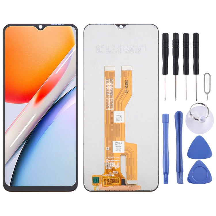 OEM LCD Screen With Digitizer Full Assembly, For vivo Y19s V2419, For vivo Y37 Pro V2354A, For vivo Y28 4G V2352, For vivo Y18e V2350, For vivo Y18 4G, For vivo Y18 India V2333 V2345, For vivo Y38 5G, For vivo Y03 V2332, For vivo Y100i 5G V2279A�������...