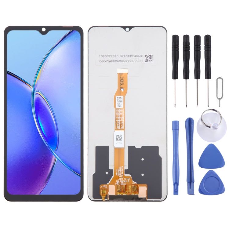 OEM LCD Screen With Digitizer Full Assembly, For vivo Y19s V2419, For vivo Y37 Pro V2354A, For vivo Y28 4G V2352, For vivo Y18e V2350, For vivo Y18 4G, For vivo Y18 India V2333 V2345, For vivo Y38 5G, For vivo Y03 V2332, For vivo Y100i 5G V2279A�������...