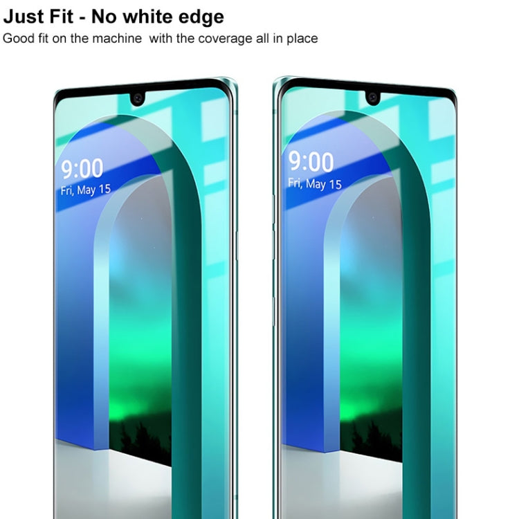 3D Curved Edge Full Screen Tempered Glass Film, For LG Velvet