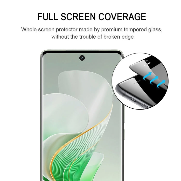 Full Glue 9H HD 3D Curved Edge Tempered Glass Film, For vivo V40 Pro / T3 Ultra, For vivo S19 Pro / V40