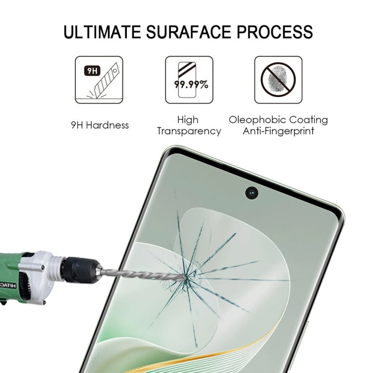 Full Glue 9H HD 3D Curved Edge Tempered Glass Film, For vivo V40 Pro / T3 Ultra, For vivo S19 Pro / V40