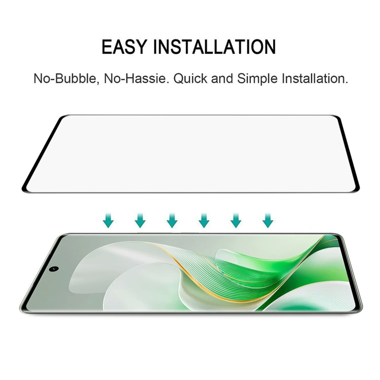 Full Glue 9H HD 3D Curved Edge Tempered Glass Film, For vivo V40 Pro / T3 Ultra, For vivo S19 Pro / V40