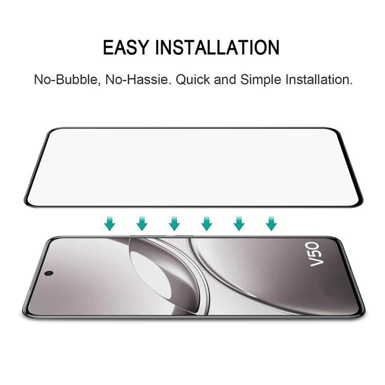 Full Glue 9H HD 3D Curved Edge Tempered Glass Film