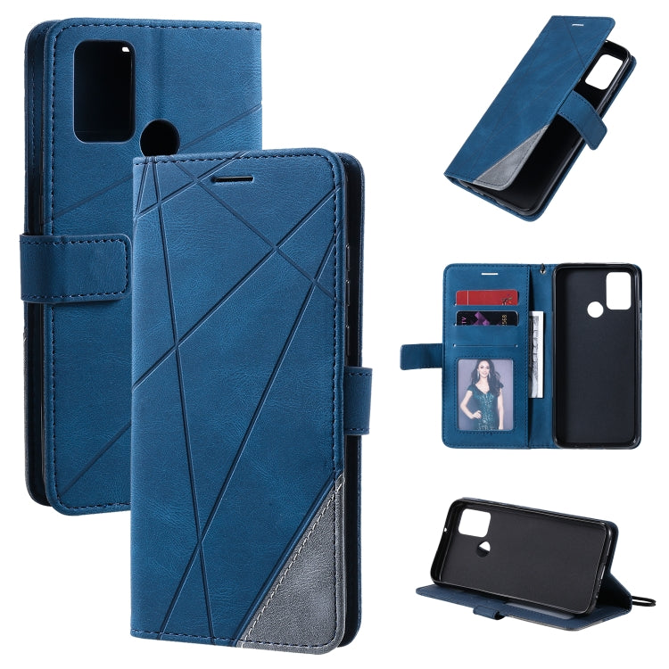 Skin Feel Splicing Horizontal Flip Leather Case with Holder & Card Slots & Wallet & Photo Frame, For Huawei P40 Lite, For Huawei Mate 20 Lite, For Huawei Honor 10 Lite, For Huawei Y5p / Honor 9s, For Huawei Honor 9A, For Huawei nova 7 SE���������������...