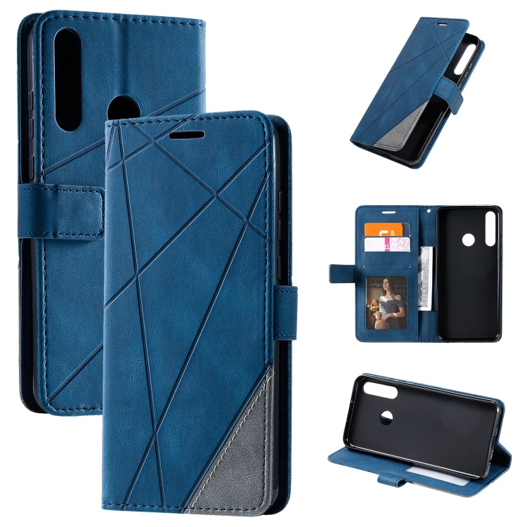 Skin Feel Splicing Horizontal Flip Leather Case with Holder & Card Slots & Wallet & Photo Frame, For Huawei P40 Lite, For Huawei Mate 20 Lite, For Huawei Honor 10 Lite, For Huawei Y5p / Honor 9s, For Huawei Honor 9A, For Huawei nova 7 SE���������������...