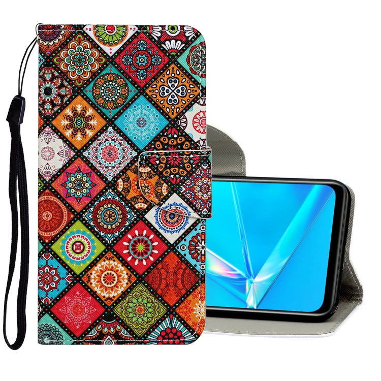 Colored Drawing Pattern Horizontal Flip Leather Case with Holder & Card Slots & Wallet, For OPPO Realme C1, For OPPO A5, For OPPO A12E, For OPPO A7, For OPPO A5S