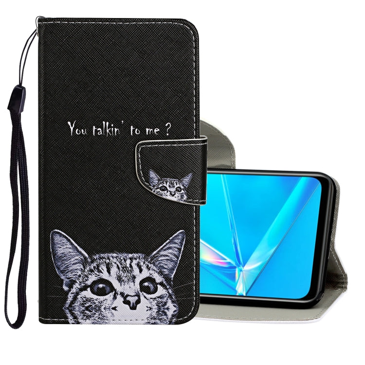 Colored Drawing Pattern Horizontal Flip Leather Case with Holder & Card Slots & Wallet, For OPPO Realme C1, For OPPO A5, For OPPO A12E, For OPPO A7, For OPPO A5S