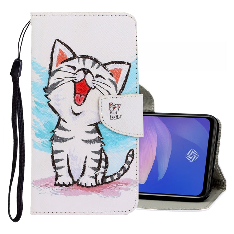 3D Colored Drawing Horizontal Flip PU Leather Case with Holder & Card Slots & Wallet, For Vivo S1 Pro, For Vivo Y11 (2019), For Vivo Y17 / Y12 / Y15, For Vivo Y19, For Vivo Y50 / Y30