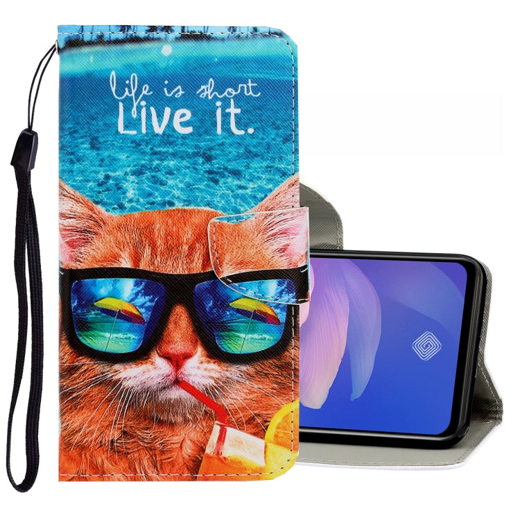 3D Colored Drawing Horizontal Flip PU Leather Case with Holder & Card Slots & Wallet, For Vivo S1 Pro, For Vivo Y11 (2019), For Vivo Y17 / Y12 / Y15, For Vivo Y19, For Vivo Y50 / Y30
