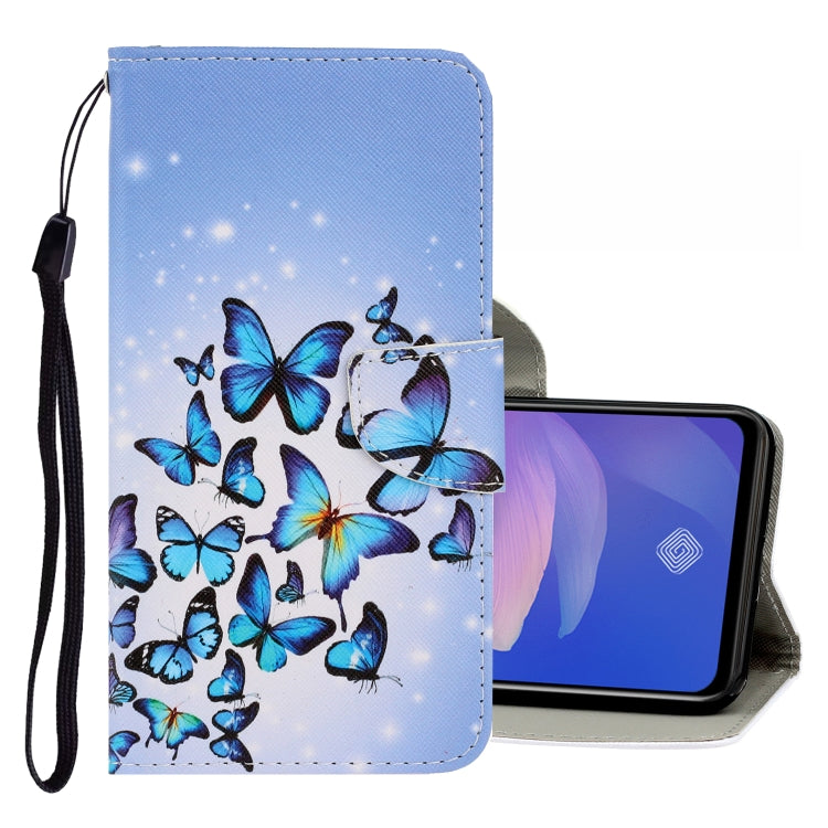 3D Colored Drawing Horizontal Flip PU Leather Case with Holder & Card Slots & Wallet, For Vivo S1 Pro, For Vivo Y11 (2019), For Vivo Y17 / Y12 / Y15, For Vivo Y19, For Vivo Y50 / Y30