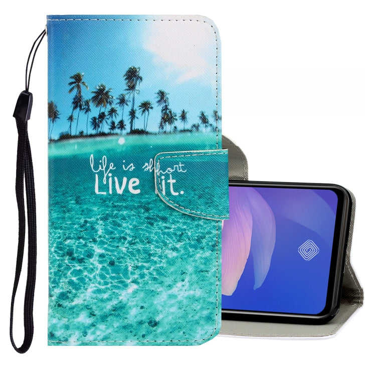 3D Colored Drawing Horizontal Flip PU Leather Case with Holder & Card Slots & Wallet, For Vivo S1 Pro, For Vivo Y11 (2019), For Vivo Y17 / Y12 / Y15, For Vivo Y19, For Vivo Y50 / Y30