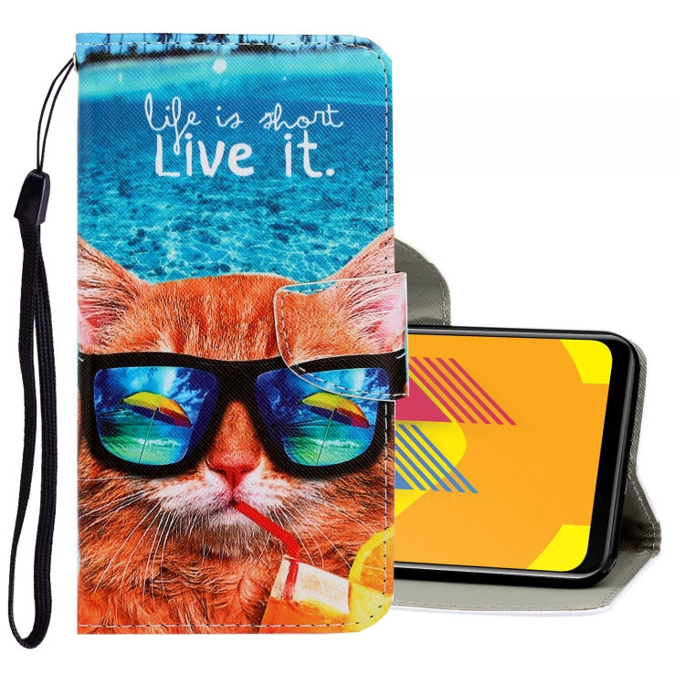 3D Colored Drawing Horizontal Flip PU Leather Case with Holder & Card Slots & Wallet, For Vivo S1 Pro, For Vivo Y11 (2019), For Vivo Y17 / Y12 / Y15, For Vivo Y19, For Vivo Y50 / Y30