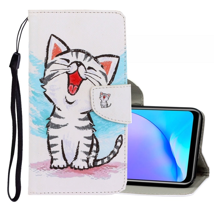 3D Colored Drawing Horizontal Flip PU Leather Case with Holder & Card Slots & Wallet, For Vivo S1 Pro, For Vivo Y11 (2019), For Vivo Y17 / Y12 / Y15, For Vivo Y19, For Vivo Y50 / Y30