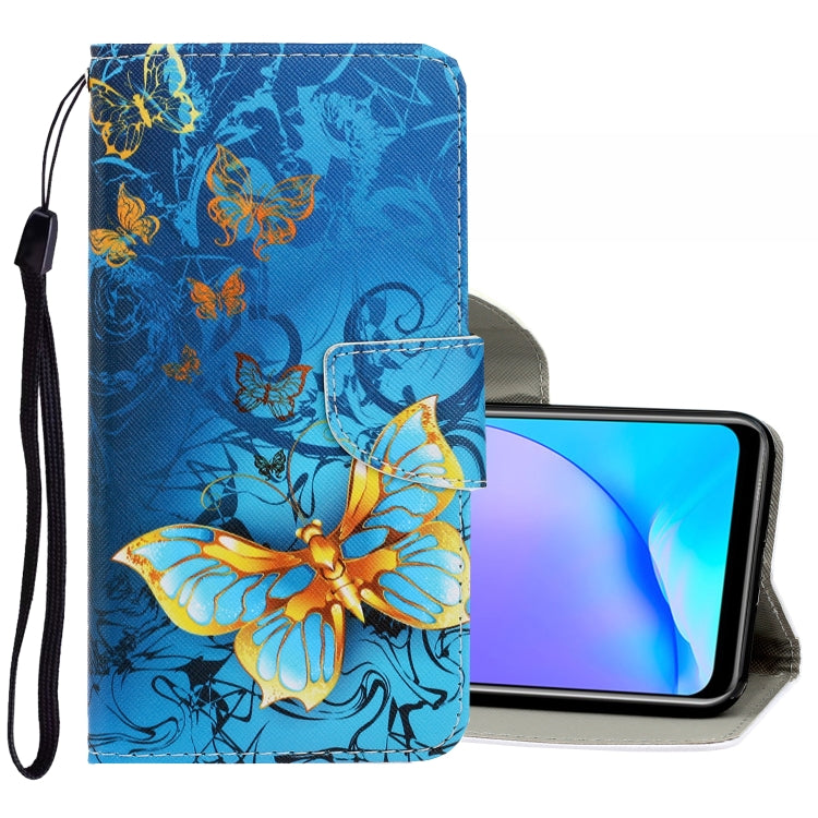 3D Colored Drawing Horizontal Flip PU Leather Case with Holder & Card Slots & Wallet, For Vivo S1 Pro, For Vivo Y11 (2019), For Vivo Y17 / Y12 / Y15, For Vivo Y19, For Vivo Y50 / Y30
