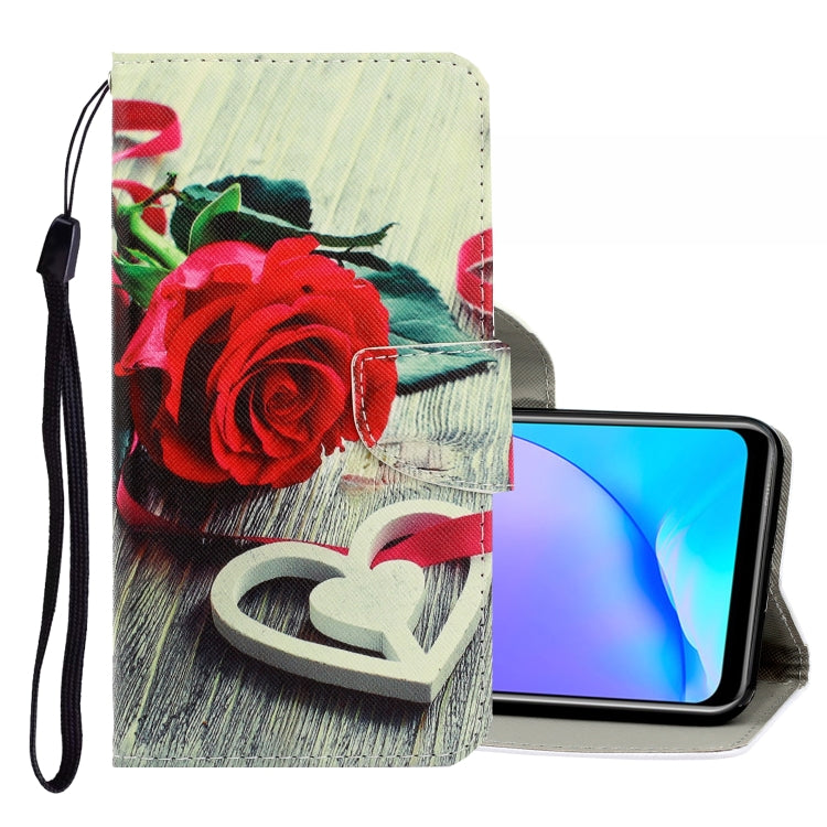 3D Colored Drawing Horizontal Flip PU Leather Case with Holder & Card Slots & Wallet, For Vivo S1 Pro, For Vivo Y11 (2019), For Vivo Y17 / Y12 / Y15, For Vivo Y19, For Vivo Y50 / Y30