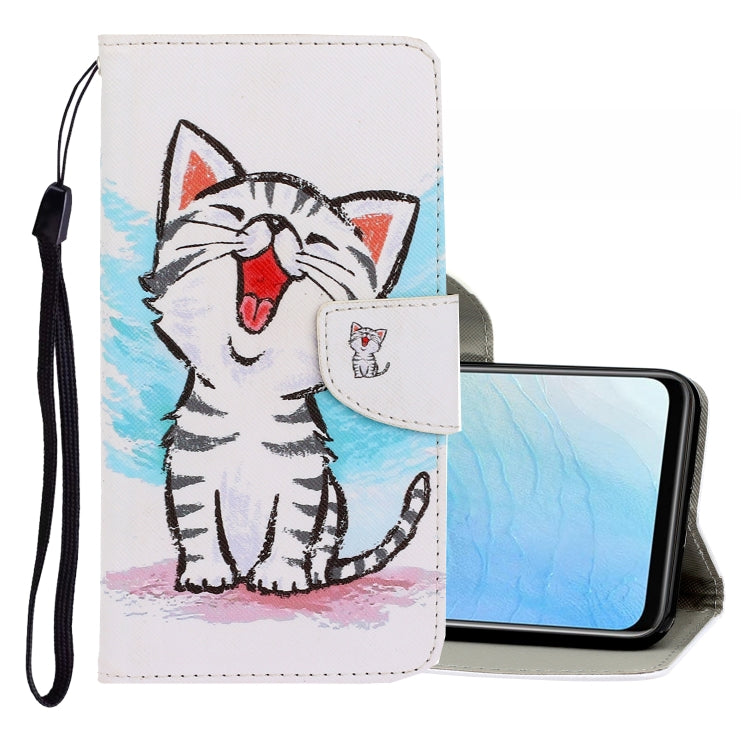 3D Colored Drawing Horizontal Flip PU Leather Case with Holder & Card Slots & Wallet, For Vivo S1 Pro, For Vivo Y11 (2019), For Vivo Y17 / Y12 / Y15, For Vivo Y19, For Vivo Y50 / Y30