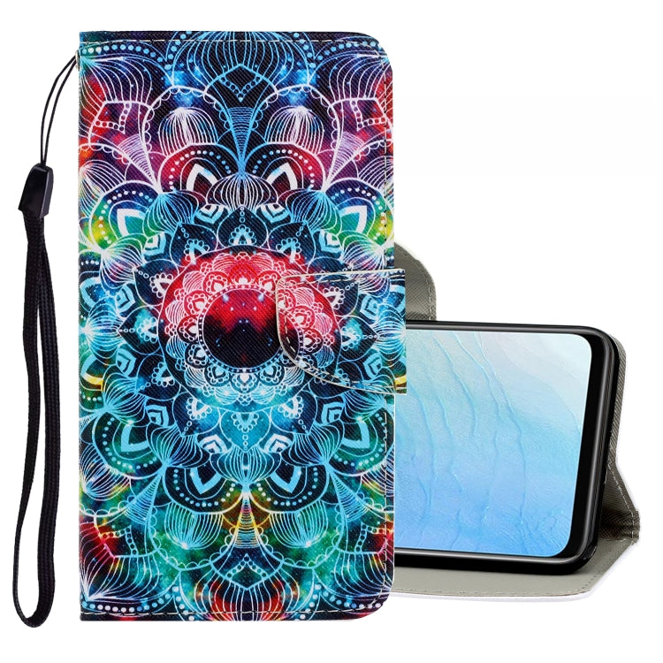 3D Colored Drawing Horizontal Flip PU Leather Case with Holder & Card Slots & Wallet, For Vivo S1 Pro, For Vivo Y11 (2019), For Vivo Y17 / Y12 / Y15, For Vivo Y19, For Vivo Y50 / Y30