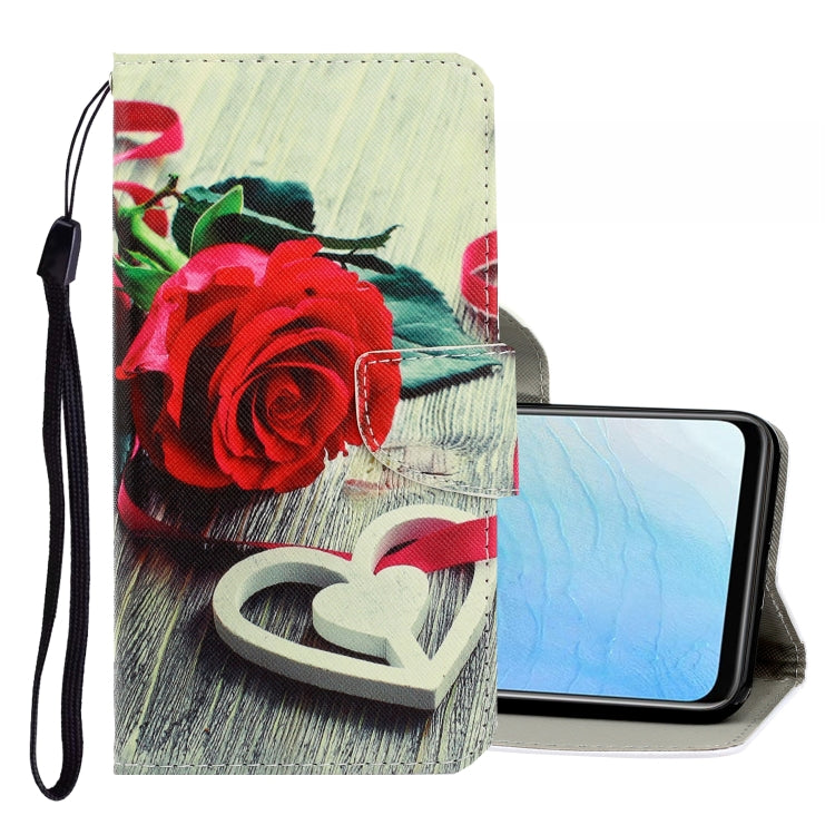 3D Colored Drawing Horizontal Flip PU Leather Case with Holder & Card Slots & Wallet, For Vivo S1 Pro, For Vivo Y11 (2019), For Vivo Y17 / Y12 / Y15, For Vivo Y19, For Vivo Y50 / Y30